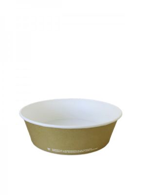 Coppa insalatiera in cartoncino da 800 ml ideale per poke bowl